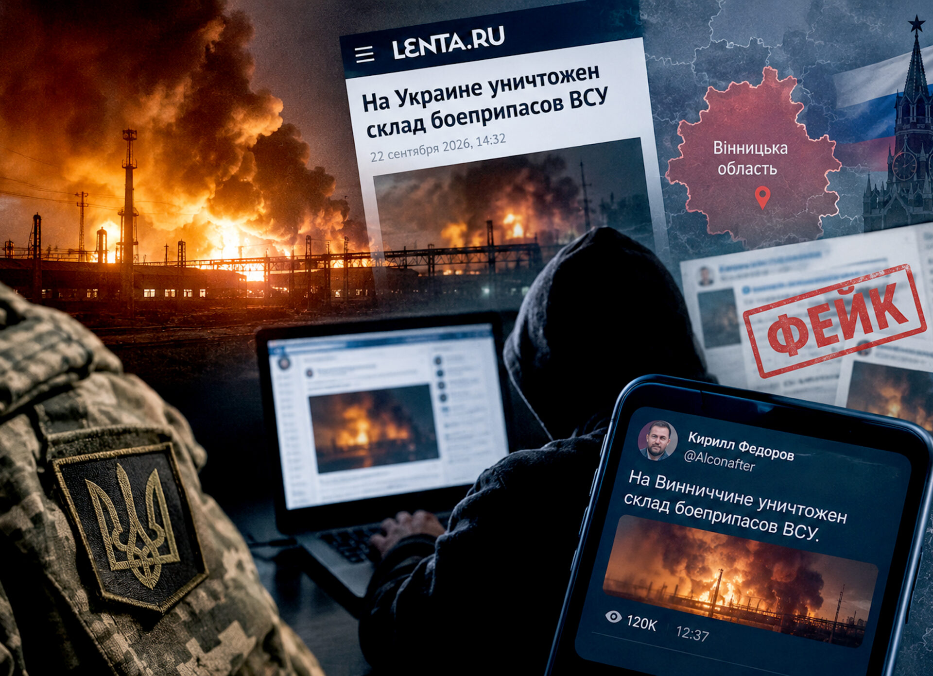 «Зетники» підірвали склад ЗСУ на Вінниччині: як роспропаганда вигадує фейки